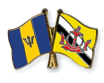 Fahnen Pins Barbados Brunei-Darussalam