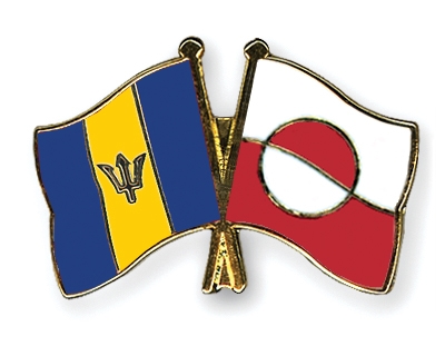 Fahnen Pins Barbados Grnland