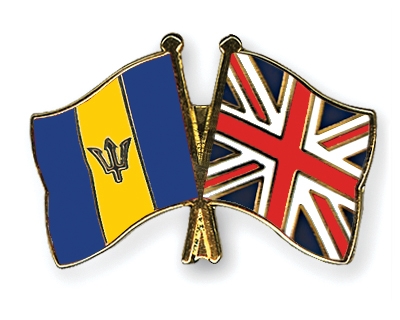 Fahnen Pins Barbados Grossbritannien