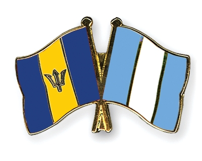 Fahnen Pins Barbados Guatemala