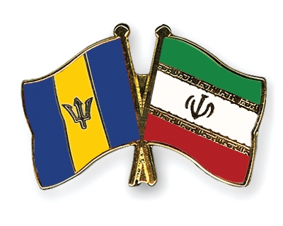 Fahnen Pins Barbados Iran