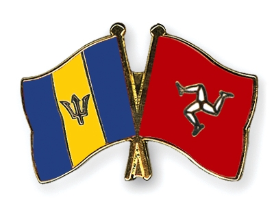 Fahnen Pins Barbados Isle-of-Man