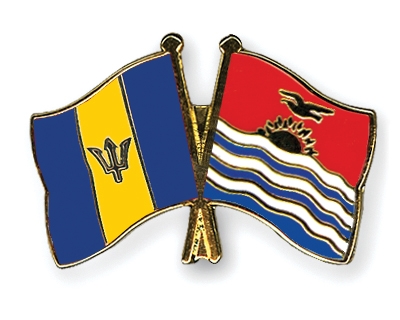 Fahnen Pins Barbados Kiribati