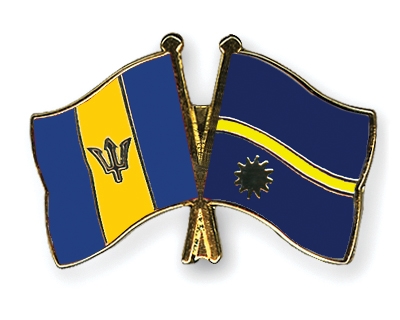 Fahnen Pins Barbados Nauru