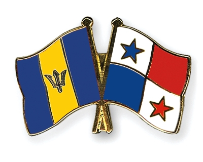 Fahnen Pins Barbados Panama