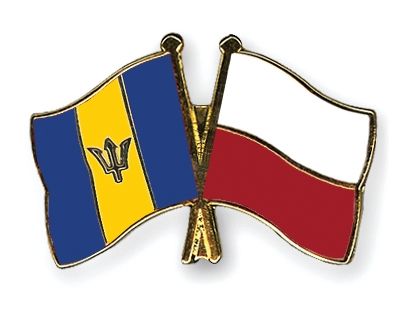 Fahnen Pins Barbados Polen