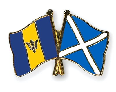 Fahnen Pins Barbados Schottland