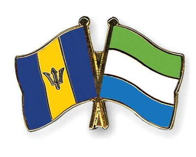 Fahnen Pins Barbados Sierra-Leone