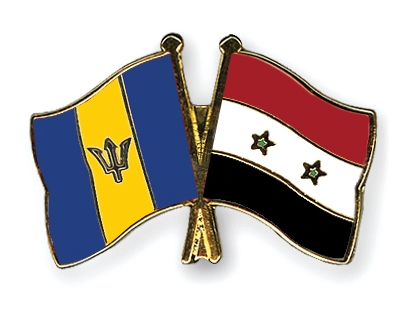 Fahnen Pins Barbados Syrien