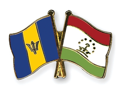Fahnen Pins Barbados Tadschikistan