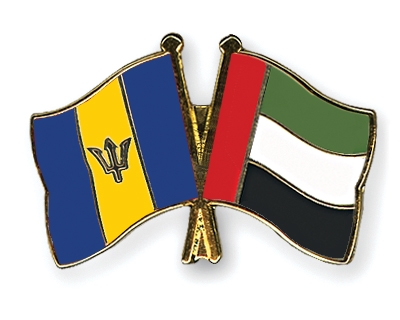 Fahnen Pins Barbados Ver-Arab-Emirate