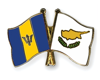 Fahnen Pins Barbados Zypern