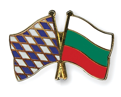 Fahnen Pins Bayern Bulgarien