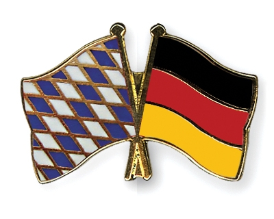 Fahnen Pins Bayern Deutschland