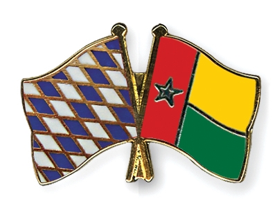 Fahnen Pins Bayern Guinea-Bissau