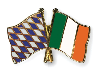 Fahnen Pins Bayern Irland