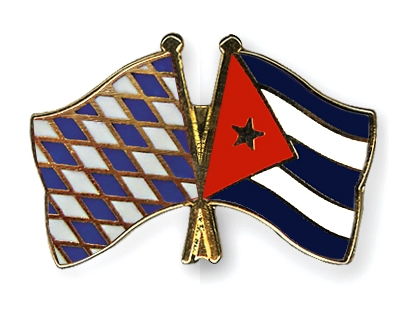 Fahnen Pins Bayern Kuba