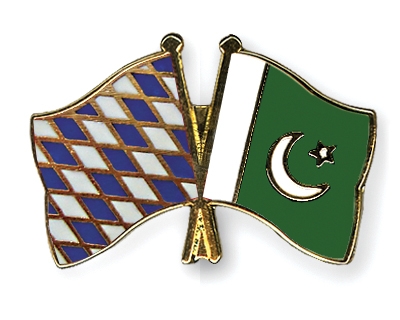 Fahnen Pins Bayern Pakistan