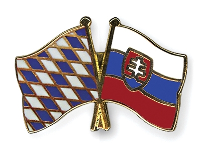 Fahnen Pins Bayern Slowakei