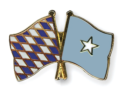 Fahnen Pins Bayern Somalia
