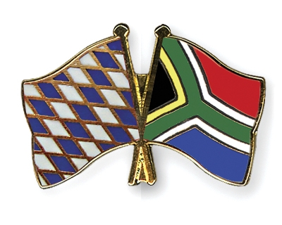 Fahnen Pins Bayern Sdafrika