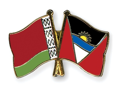 Fahnen Pins Belarus Antigua-und-Barbuda