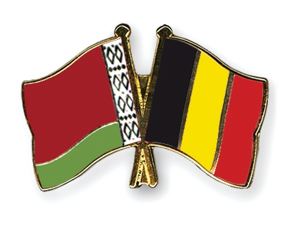 Fahnen Pins Belarus Belgien