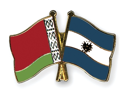 Fahnen Pins Belarus El-Salvador