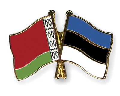 Fahnen Pins Belarus Estland