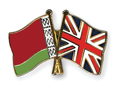 Fahnen Pins Belarus Grossbritannien