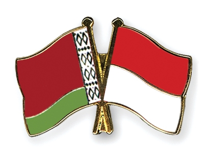 Fahnen Pins Belarus Indonesien