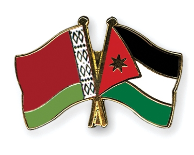 Fahnen Pins Belarus Jordanien