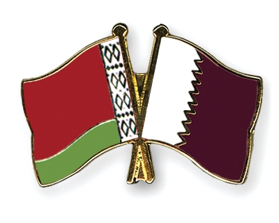 Fahnen Pins Belarus Katar