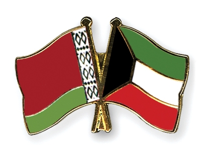 Fahnen Pins Belarus Kuwait