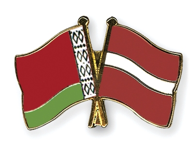 Fahnen Pins Belarus Lettland