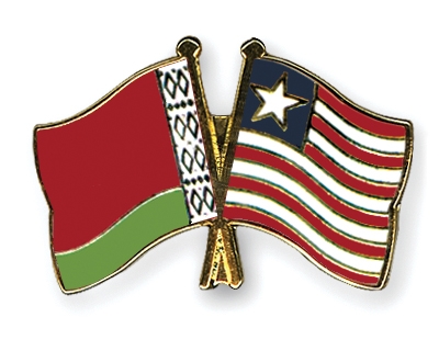 Fahnen Pins Belarus Liberia
