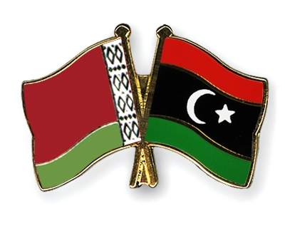 Fahnen Pins Belarus Libyen