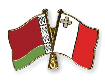Fahnen Pins Belarus Malta