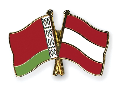 Fahnen Pins Belarus sterreich