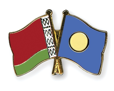 Fahnen Pins Belarus Palau