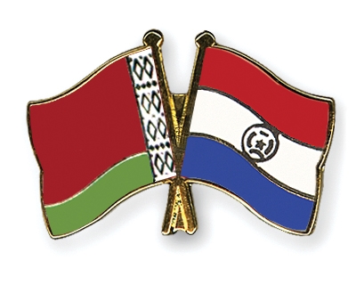 Fahnen Pins Belarus Paraguay