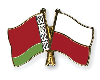 Fahnen Pins Belarus Polen