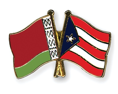 Fahnen Pins Belarus Puerto-Rico