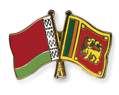 Fahnen Pins Belarus Sri-Lanka