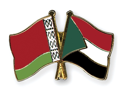 Fahnen Pins Belarus Sudan