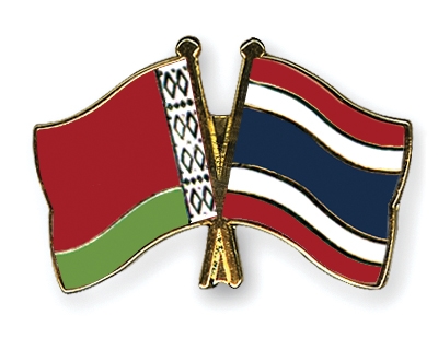 Fahnen Pins Belarus Thailand