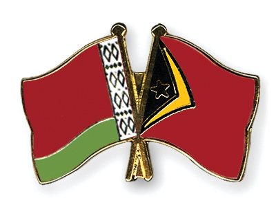 Fahnen Pins Belarus Timor-Leste