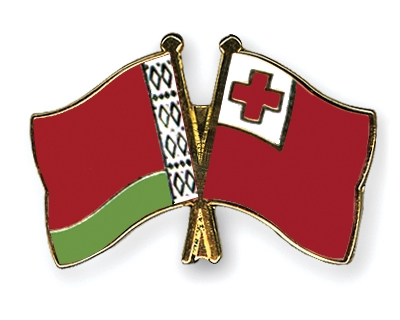 Fahnen Pins Belarus Tonga