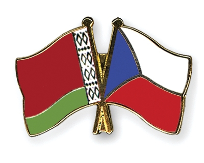 Fahnen Pins Belarus Tschechische-Republik