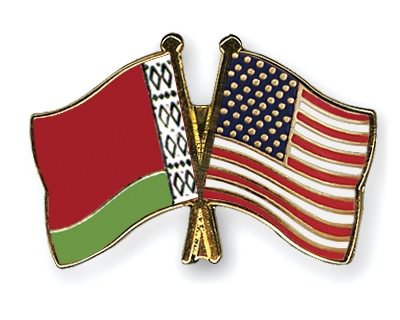 Fahnen Pins Belarus USA